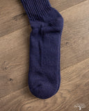 American Trench Merino Double Stripe Sock - Navy