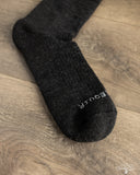 American Trench Merino Field Sock - Charcoal