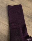 American Trench Merino Field Sock - Plum
