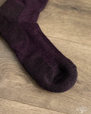 American Trench Merino Field Sock - Plum