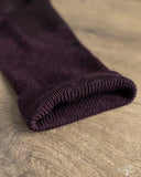 American Trench Merino Field Sock - Plum