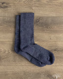 American Trench Merino Field Sock - Steel Blue