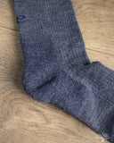 American Trench Merino Field Sock - Steel Blue