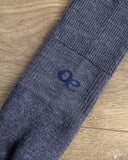 American Trench Merino Field Sock - Steel Blue