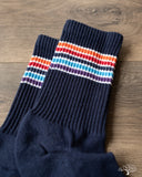 American Trench Sam Crew Sock - Navy
