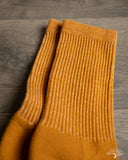 American Trench Supermerino Crew Sock - Mustard