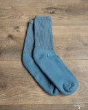 American Trench The Solids Crew Sock - Denim