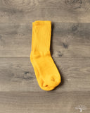 American Trench The Solids Crew Sock - Gold
