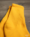 American Trench The Solids Crew Sock - Gold