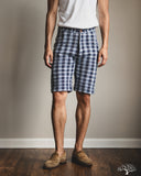 Studio D'Artisan - Indigo Noragi Sashiko Shorts
