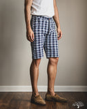 Studio D'Artisan - Indigo Noragi Sashiko Shorts
