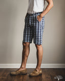 Studio D'Artisan - Indigo Noragi Sashiko Shorts