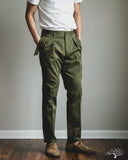 Barnstormer 1002P 2 Pleated Dress Chinos - Olive