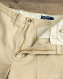 Barnstormer 1952UC Flat Front Chino Trousers - Beige