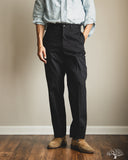 1952UC Flat Front Chino Trousers - Navy