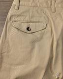 Barnstormer 1955UC 2 Pleated Chino Trousers - Beige