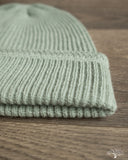 Cableami Baby Alpaca Watch Cap - Mint Green