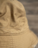 Cableami Baker Back Satin Metro Hat - Dark Beige