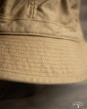 Cableami Baker Back Satin Metro Hat - Dark Beige