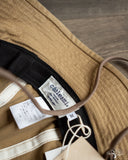 Cableami Baker Back Satin Metro Hat - Dark Beige