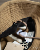 Cableami Baker Back Satin Metro Hat - Dark Beige