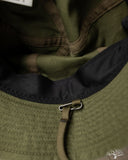 Cableami Baker Back Satin Metro Hat - Dark Olive