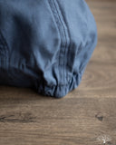 Cableami Light Back Satin Soft Bill Cap - Blue x Navy