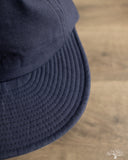 Cableami Light Back Satin Soft Bill Cap - Navy