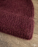 Câbleami - Mohair Watch Cap - Burgundy