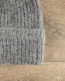 Cableami Mohair Watch Cap - Grey