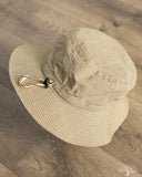 Cableami Organic Cotton / Cordura Hat - Beige Glen Check