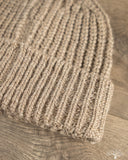 Câbleami - Wool Short Watch Cap - Beige