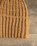 Câbleami - Wool Short Watch Cap - Camel