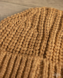 Câbleami - Wool Short Watch Cap - Camel