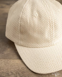 Dehen 1920 Baseball Hat - Natural Sashi-Ori