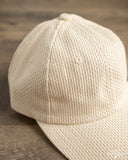 Dehen 1920 Baseball Hat - Natural Sashi-Ori