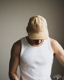 Dehen 1920 Baseball Hat - Tan Canvas / Fawn Corduroy