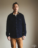 Dehen 1920 Crissman Overshirt - Indigo Sashiko