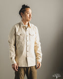 Dehen 1920 Crissman Overshirt - Natural Sashiko