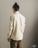 Dehen 1920 Crissman Overshirt - Natural Sashiko