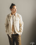 Dehen 1920 Crissman Overshirt - Natural Sashiko