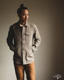 Dehen 1920 Crissman Overshirt - Oatmeal Melton Wool