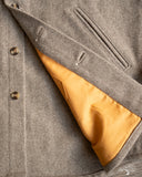 Dehen 1920 Crissman Overshirt - Oatmeal Melton Wool