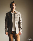 Dehen 1920 Crissman Overshirt - Oatmeal Melton Wool