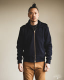 Dehen 1920 Full-Throttle Moto-Hoodie - Dark Navy