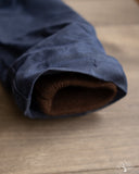 Dehen 1920 N-1 Deck Jacket - Navy Waxed Canvas Brown Mouton (Modified)