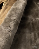 Dehen 1920 N-1 Deck Jacket - Hardtack Waxed Canvas Grey Mouton