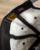 Dehen 1920 Baseball Hat - Natural/Navy Heather Wool / Dark Navy Melton Wool