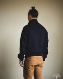 Dehen 1920 Pilot Jacket - Indigo Sashi-Ori