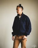 Dehen 1920 Pilot Jacket - Indigo Sashi-Ori
